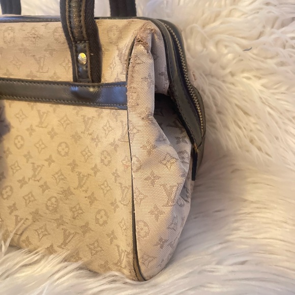 Louis Vuitton - Josephine PM Brown Monogram Mini lin - Picture 3 of 12
